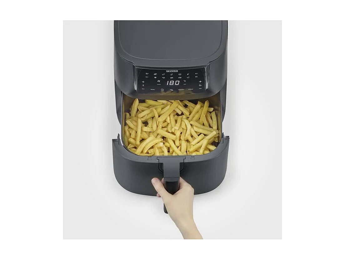Friteuse a air chaud - SEVERIN - Airfryer FR2462 - Capacité 7 L - 11 programmes - 1700 W