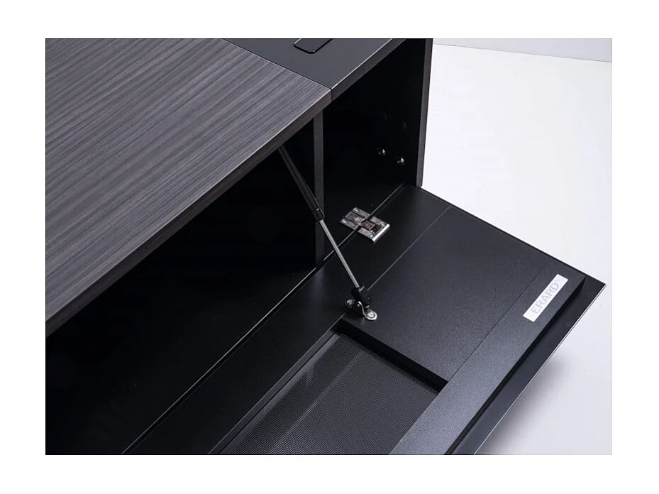 Erard Meuble tv pour écran 30 à 55 + trappe carbon - 037410