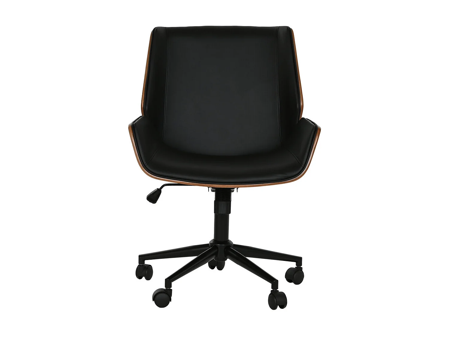 SILLA PU NOGAL 52X585X98 AJUSTABLE CROMADO CREMA  ideal para tu hogar aportando glamour y un toque especial a tu casa.