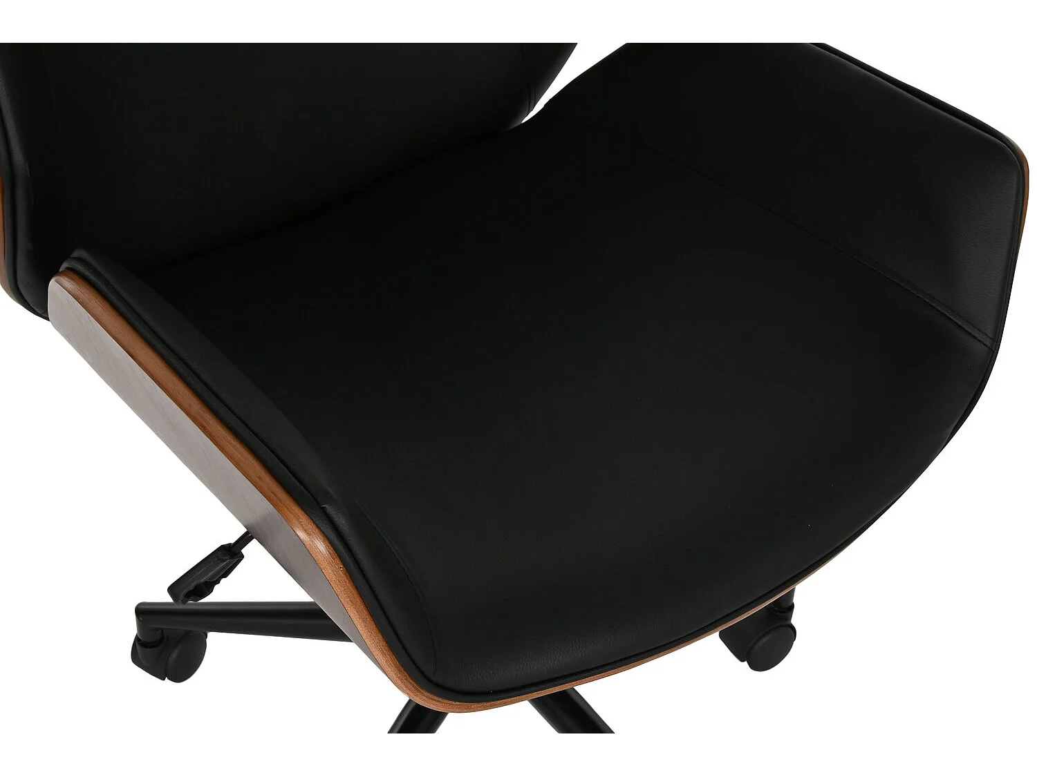 SILLA PU NOGAL 52X585X98 AJUSTABLE CROMADO CREMA  ideal para tu hogar aportando glamour y un toque especial a tu casa.