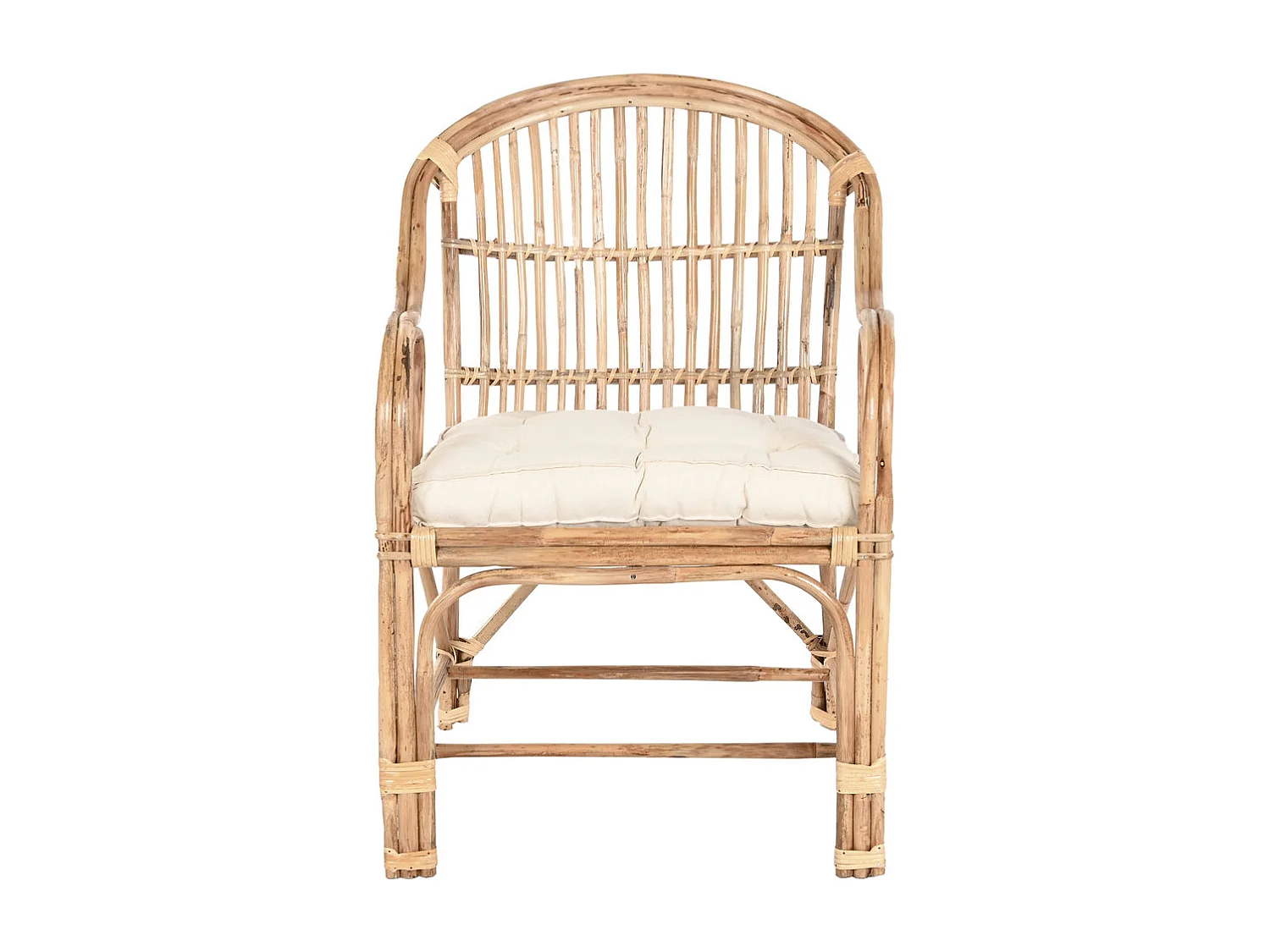 SILLA BAMBU RATAN 565X58X85 NATURAL ideal para tu hogar aportando glamour y un toque especial a tu casa.