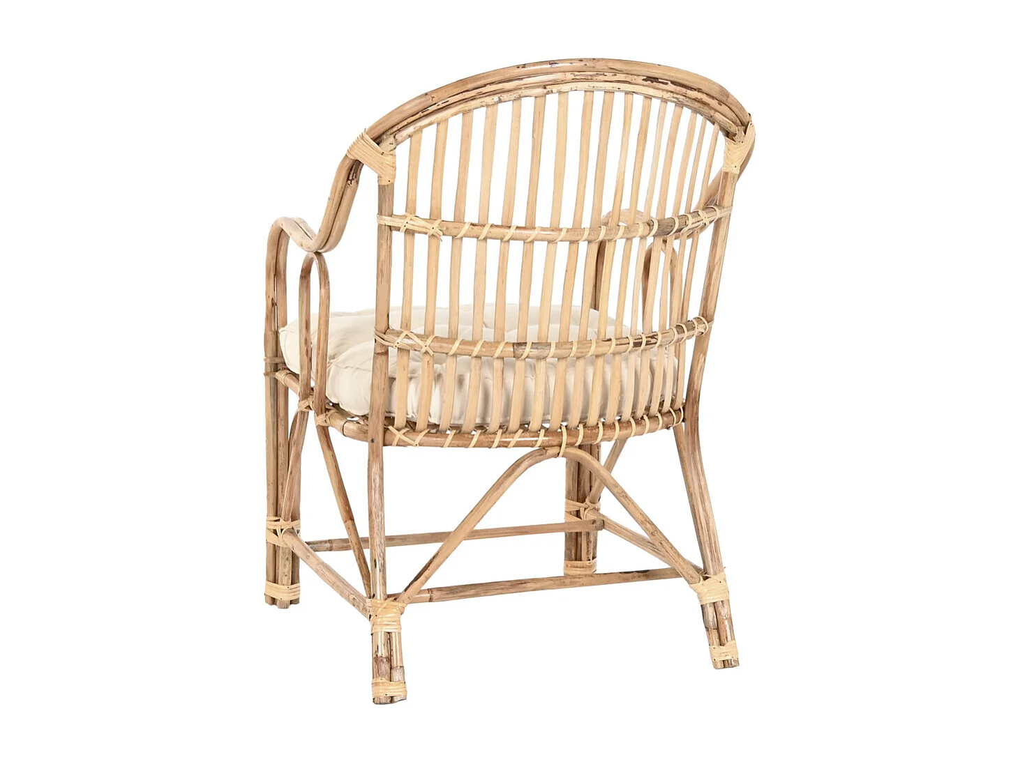 SILLA BAMBU RATAN 565X58X85 NATURAL ideal para tu hogar aportando glamour y un toque especial a tu casa.