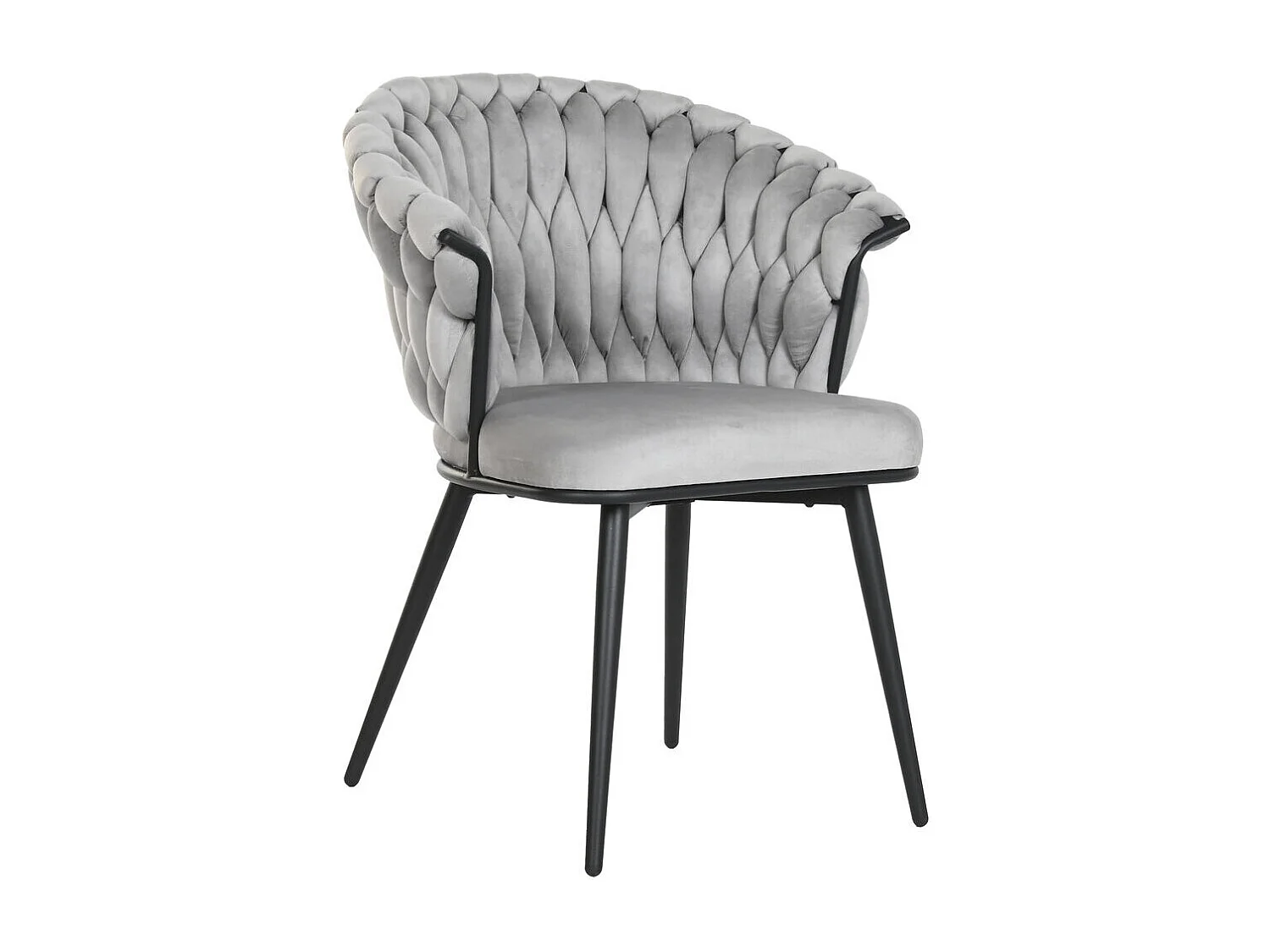 SILLA MEDALLON LINO PATAS DE MADERA 48x48x96 CM ideal para tu hogar aportando glamour y un toque especial a tu casa.