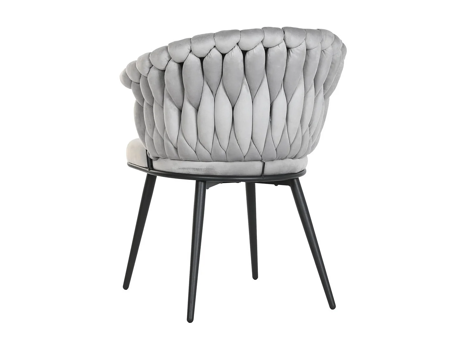 SILLA MEDALLON LINO PATAS DE MADERA 48x48x96 CM ideal para tu hogar aportando glamour y un toque especial a tu casa.