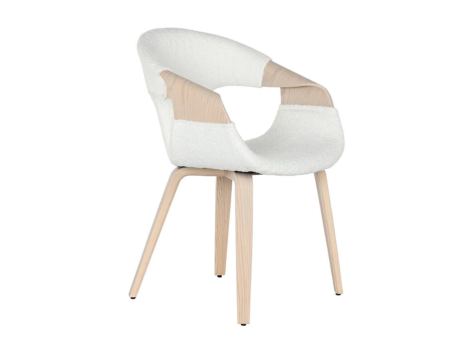 SILLA POLICARBONATO MADERA 54X47X81 TAPIZADO BEIGE ideal para tu hogar aportando glamour y un toque especial a tu casa.