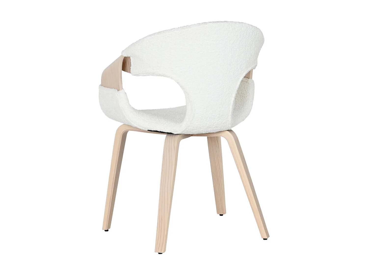 SILLA POLICARBONATO MADERA 54X47X81 TAPIZADO BEIGE ideal para tu hogar aportando glamour y un toque especial a tu casa.