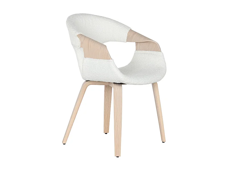 SILLA POLICARBONATO MADERA 54X47X81 TAPIZADO BEIGE ideal para tu hogar aportando glamour y un toque especial a tu casa.