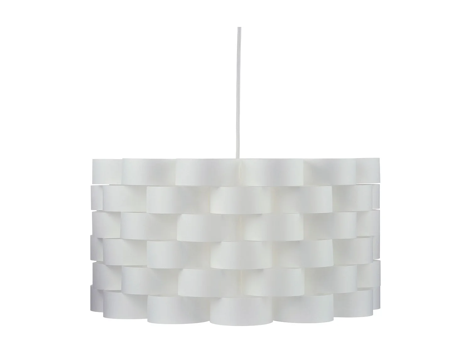 Suspension scandinave Moki - Diam. 42 cm - Blanc