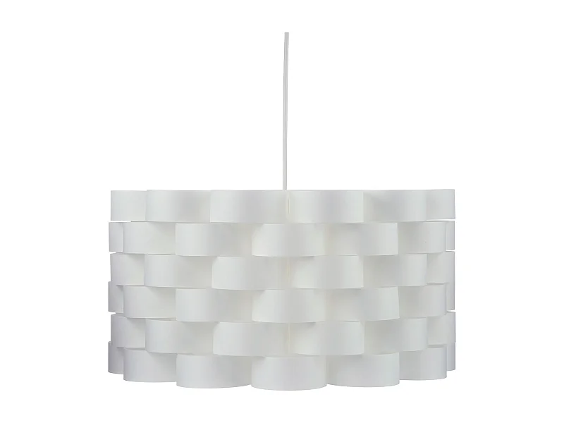 Suspension scandinave Moki - Diam. 42 cm - Blanc