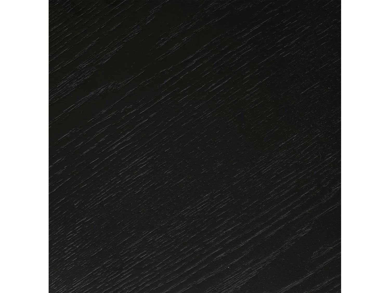 Table à manger ronde en bois pour 4 personnes ELIAS - Noir