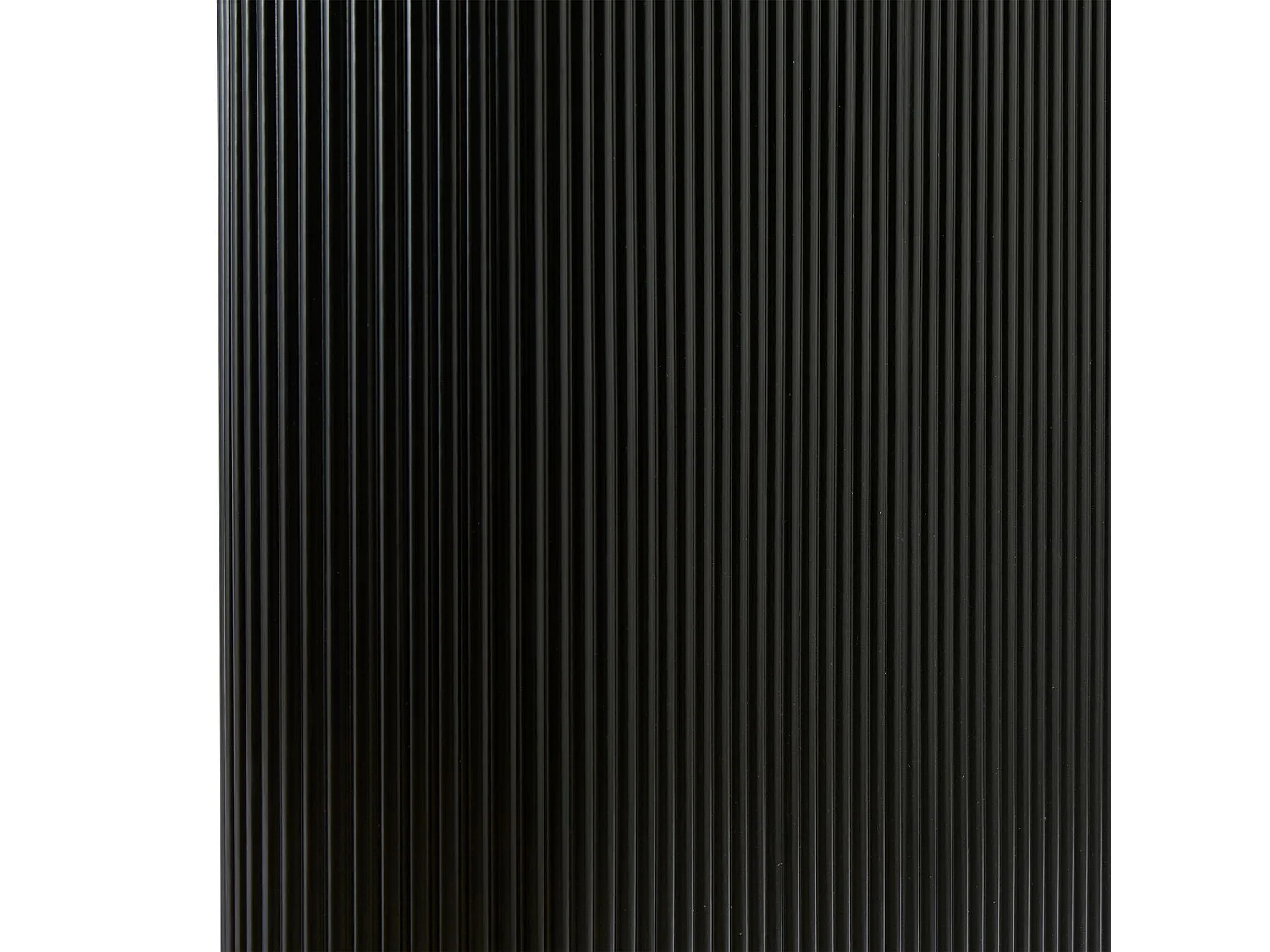 Table à manger ovale en bois pour 6 personnes OLOVA - Noir