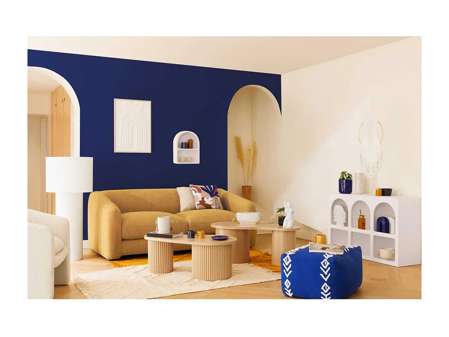 Étagère murale Santorin - Blanc