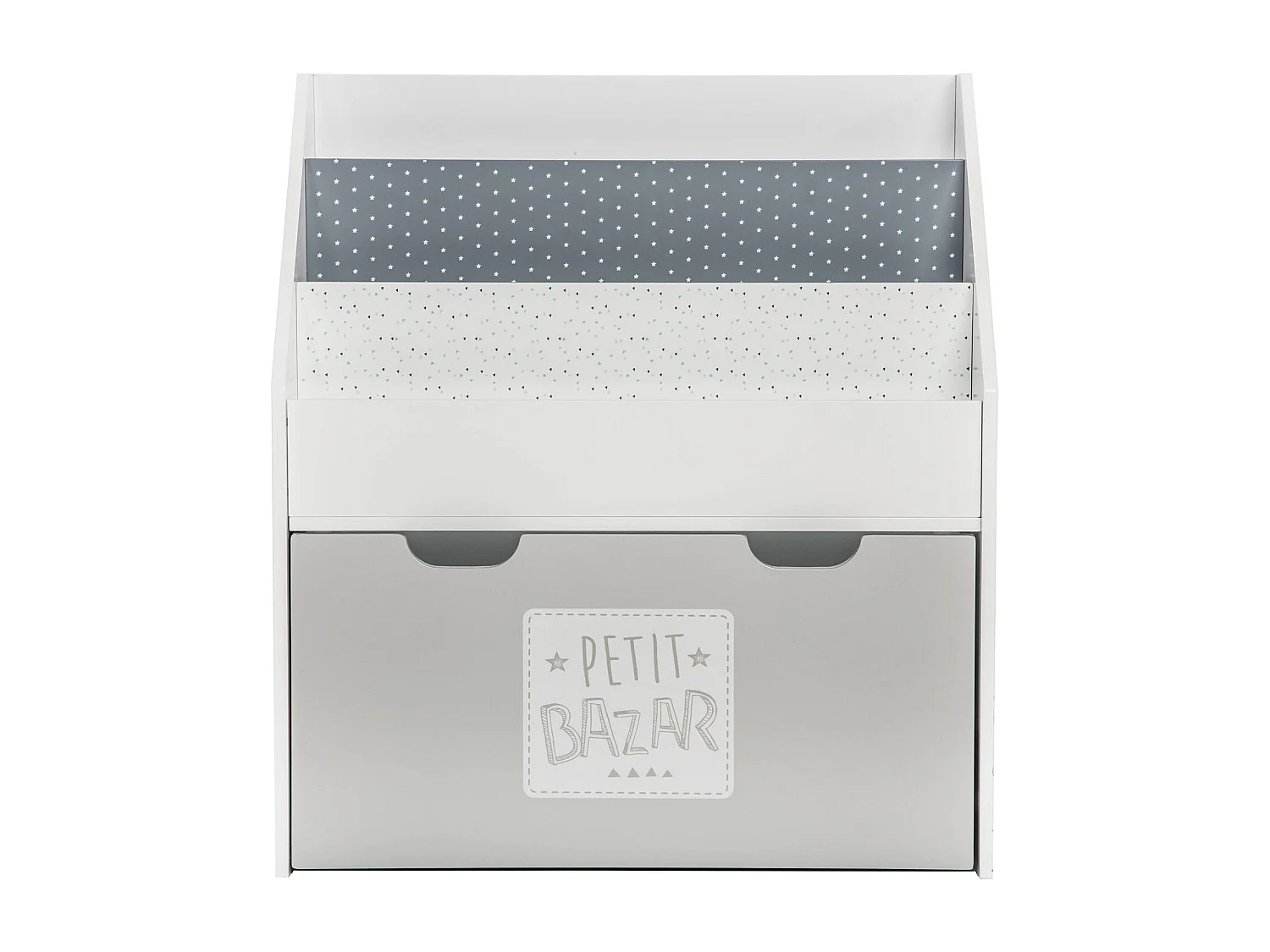 Bibliothèque enfant Petit Bazar - L. 62 x H. 70 cm