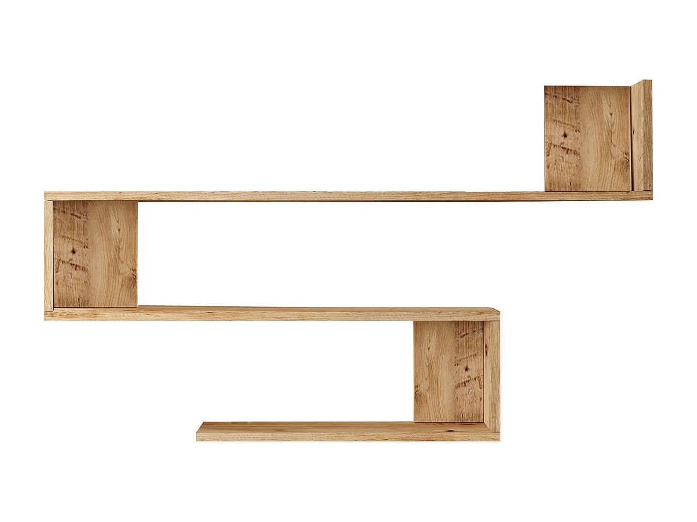 Etagère murale 3 tablettes Oscillia en bois