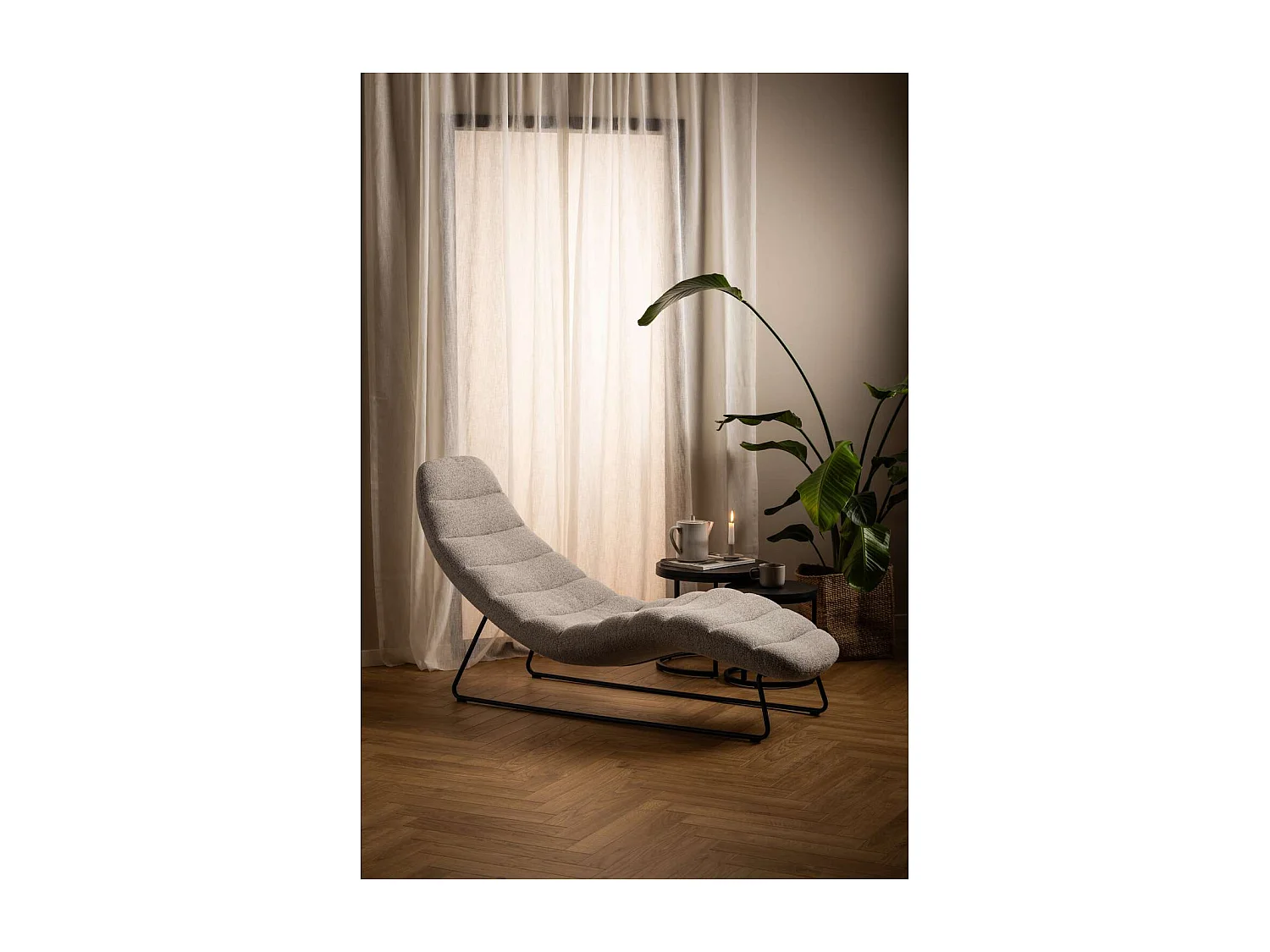 Fauteuil relax Chaplin - Beige