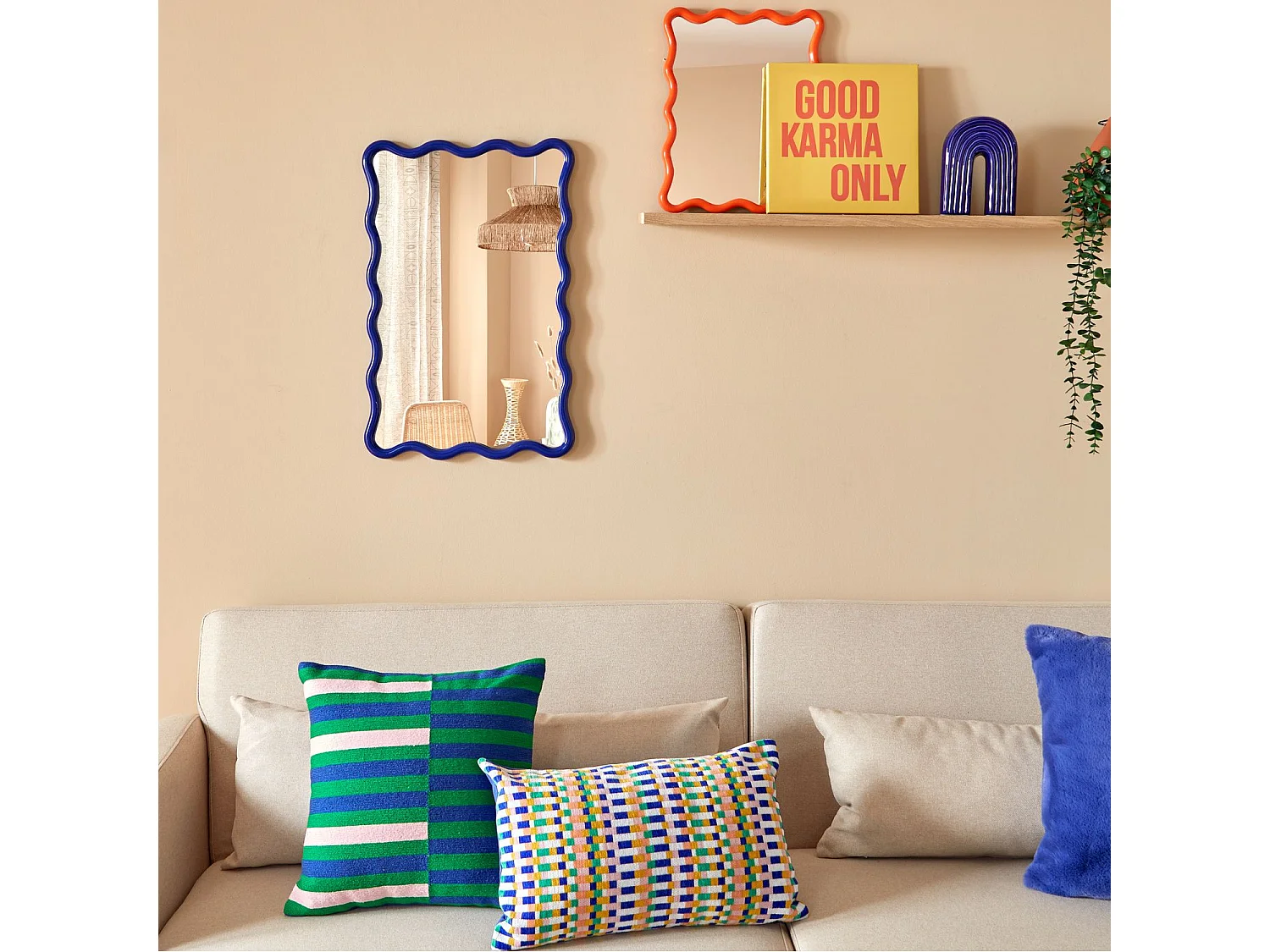 Miroir mural vague JUDY