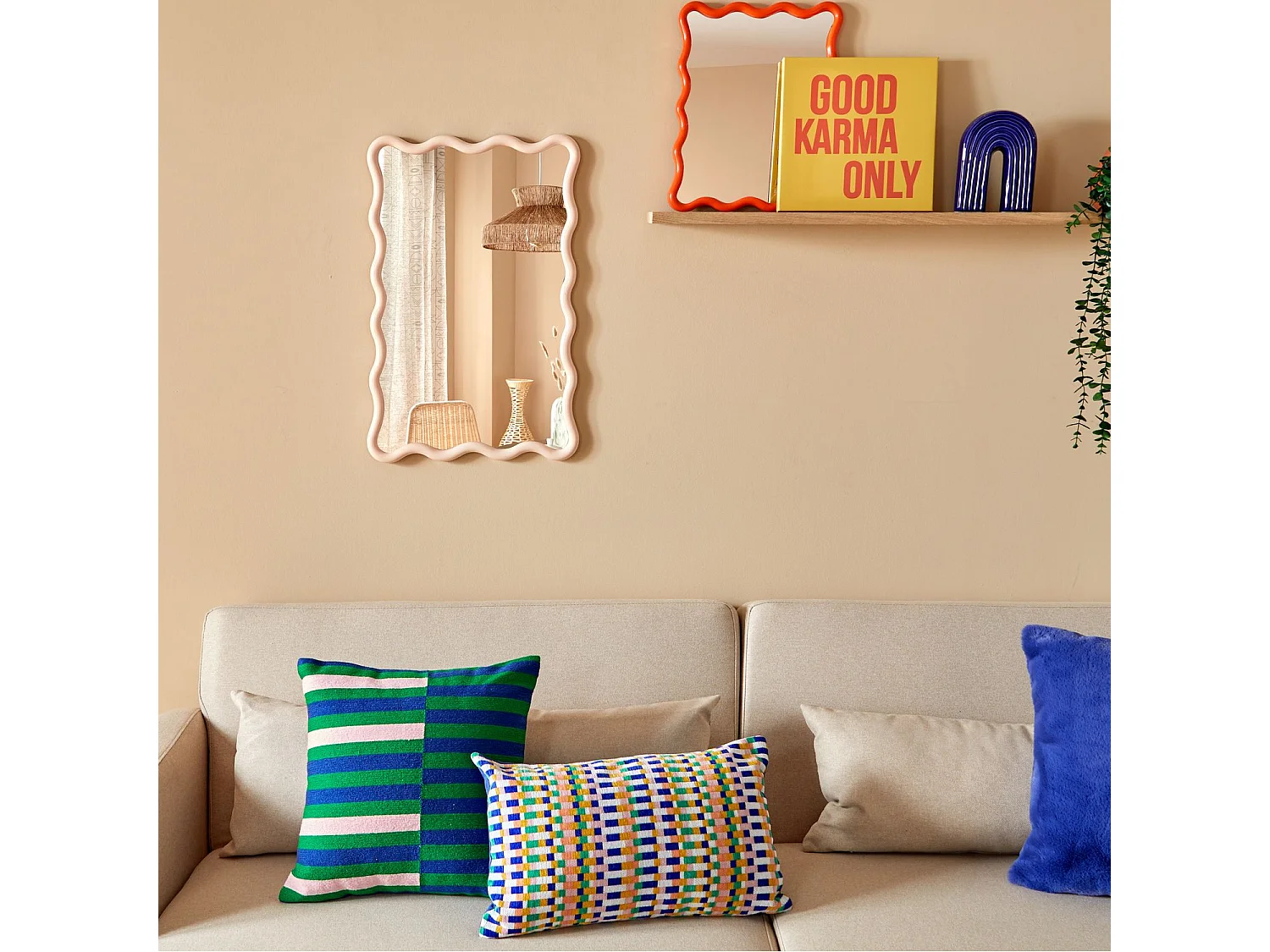 Miroir mural vague JUDY