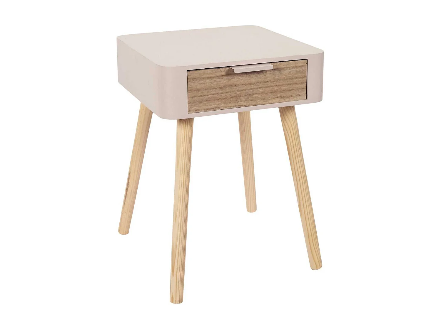 Table de chevet 1 tiroir en MDF