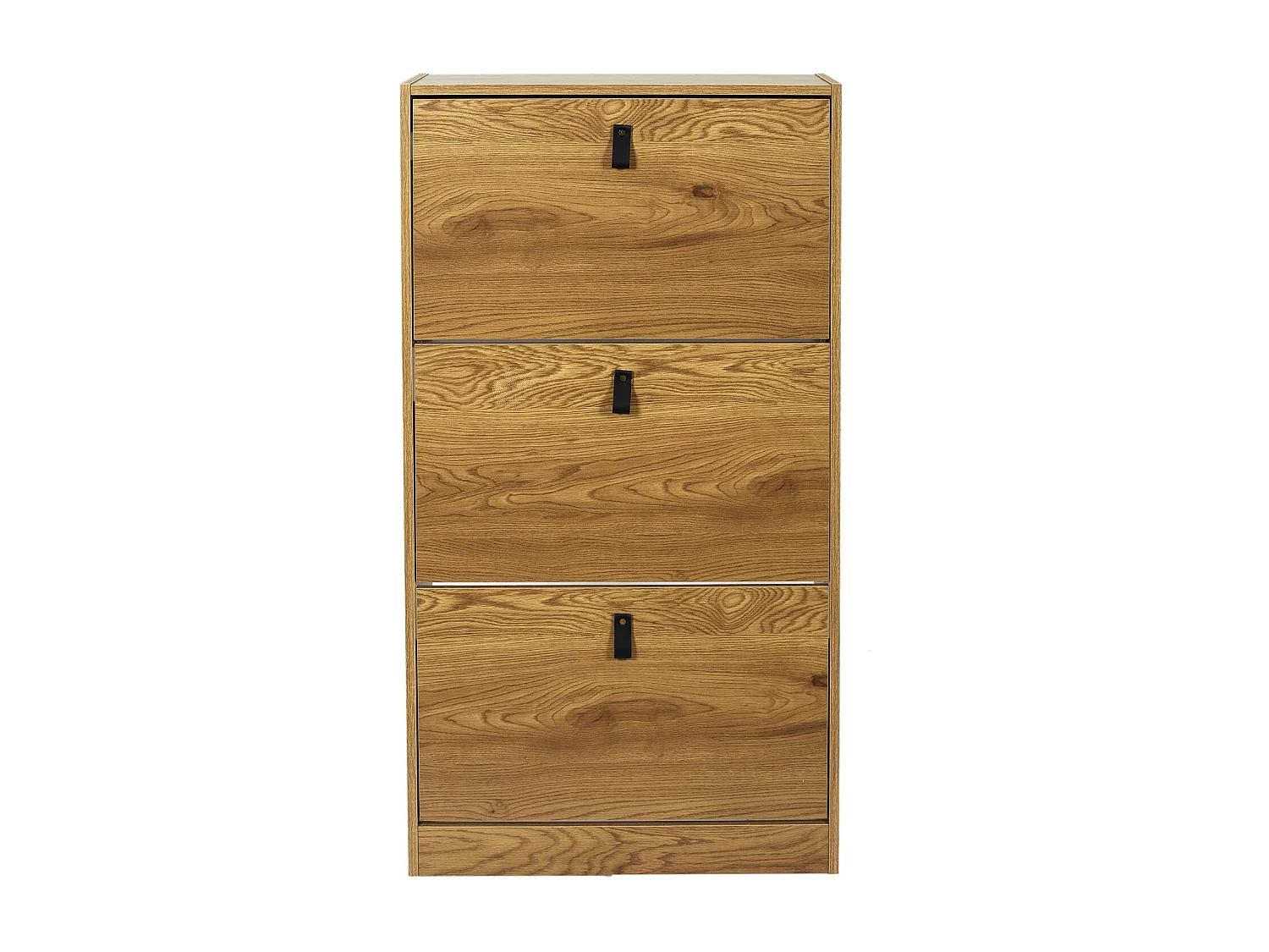 Meuble à chaussures avec 3 portes - Effet Bois