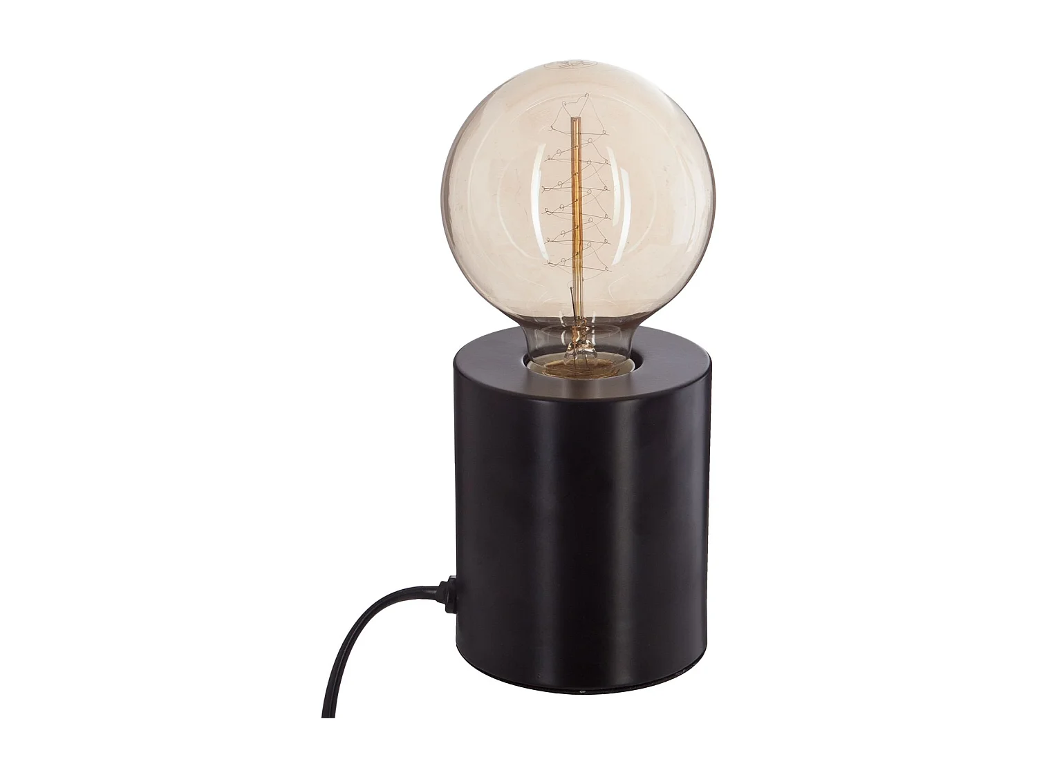 Lampe à poser en fer Ampoule - H. 10,5 cm