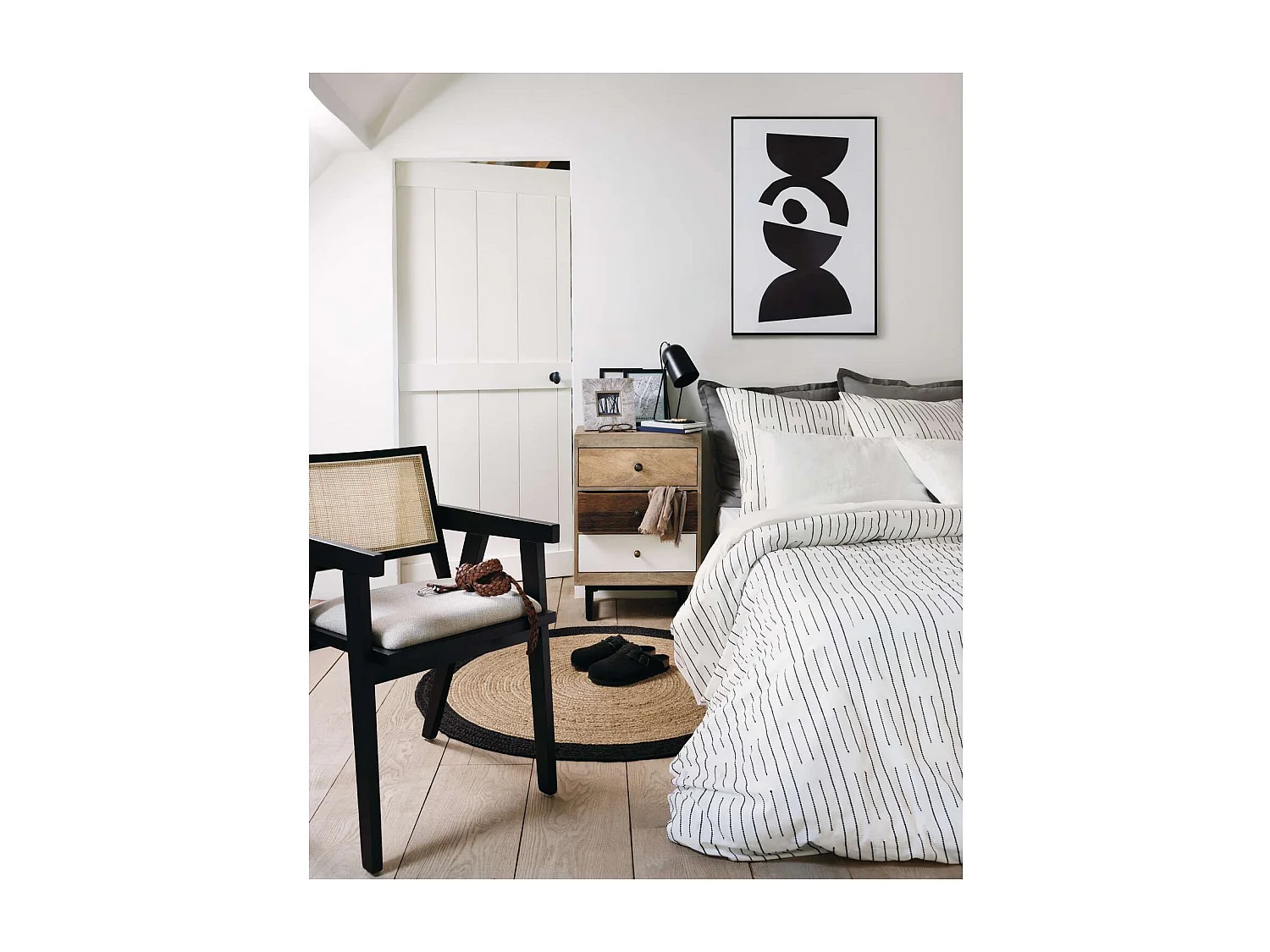 Lampe à poser en métal