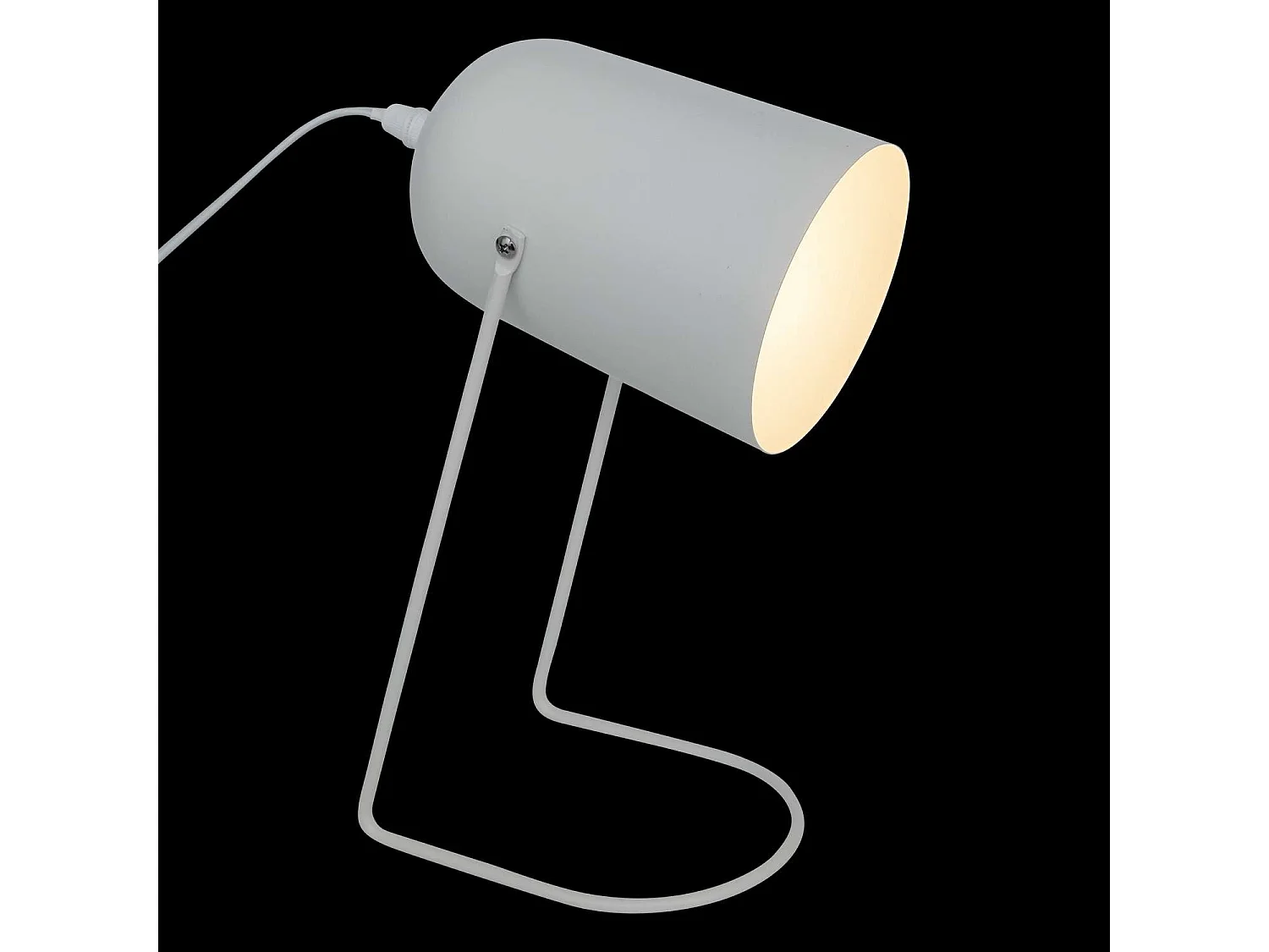 Lampe à poser en métal