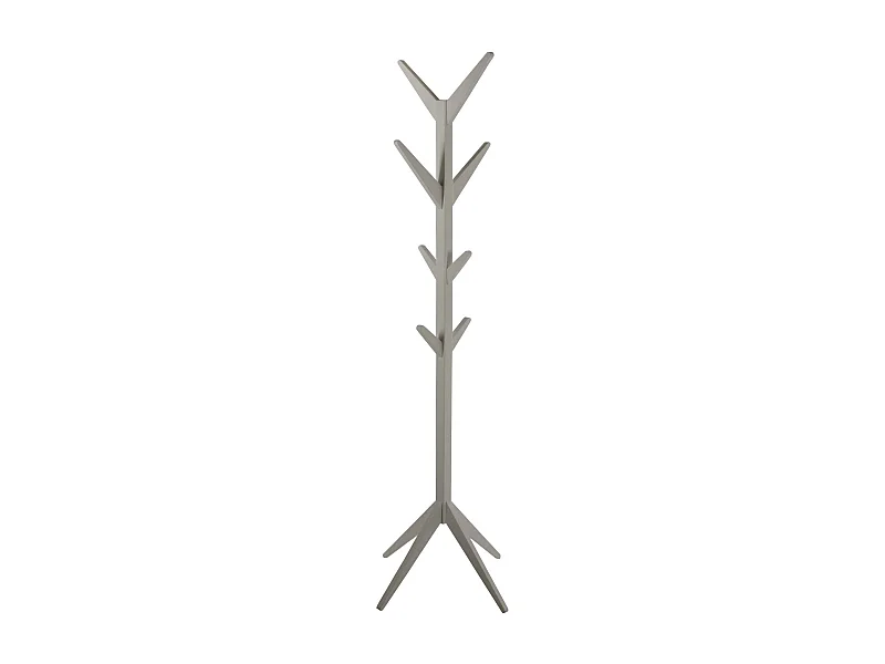 Porte-manteau Gary sur 4 pieds en MDF avec 8 accroches