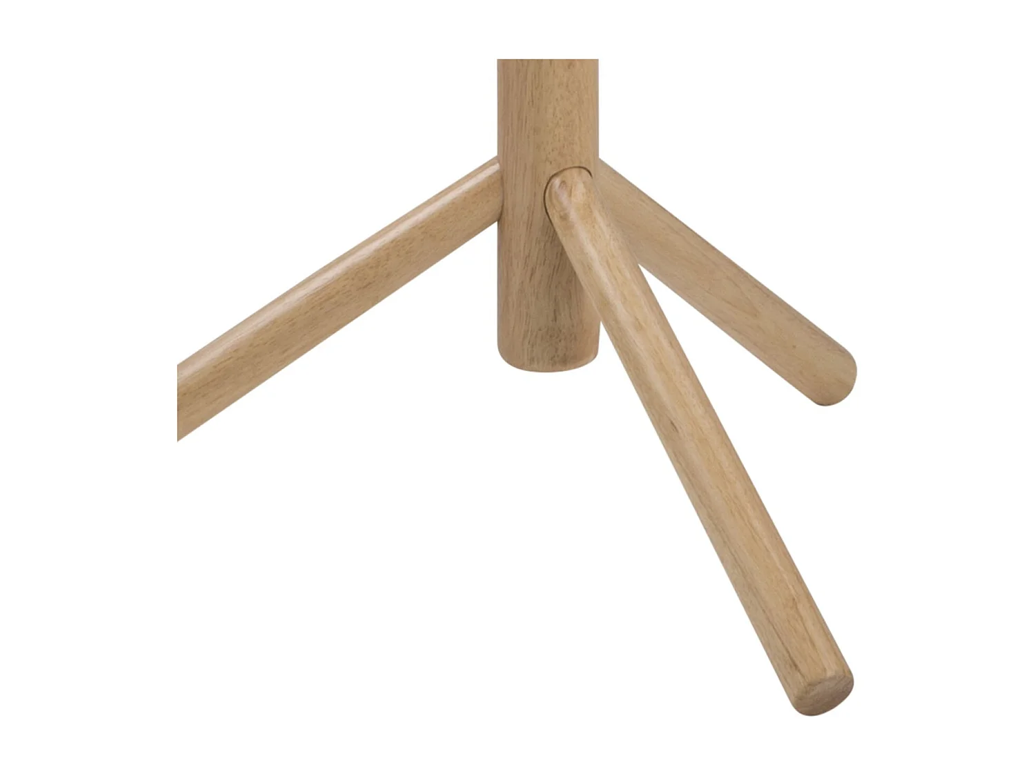 Porte manteau Briman à 7 accroches en bois d'Hévéa