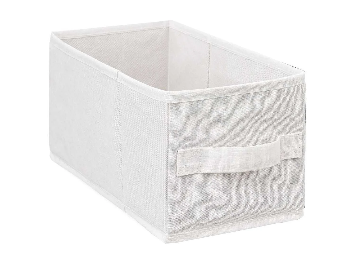 Meuble étagère fine 4 paniers - Banc et Marron