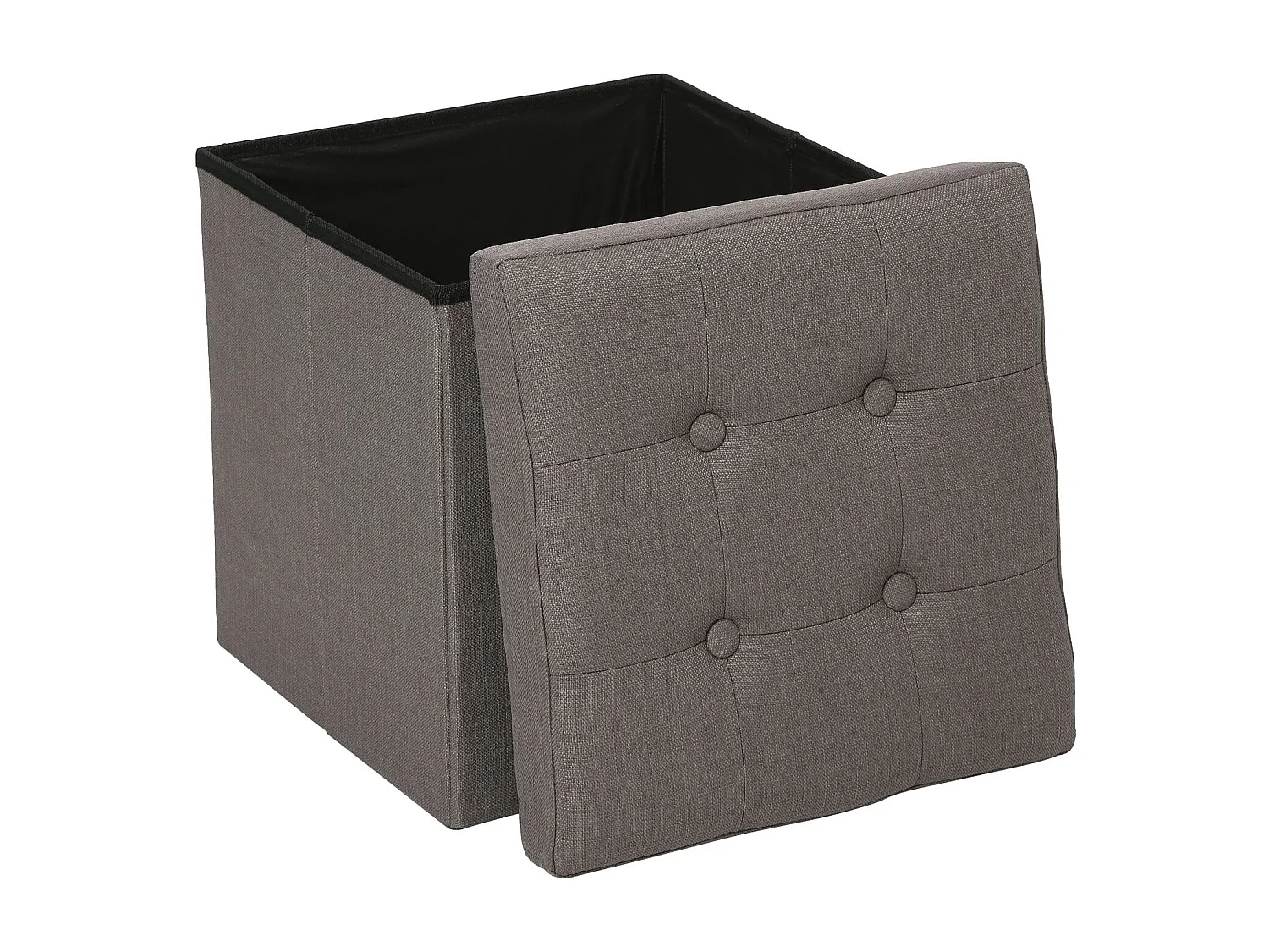 Pouf coffre pliable Lysandre