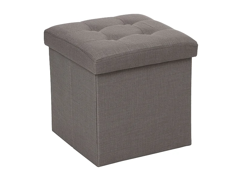 Pouf coffre pliable Lysandre