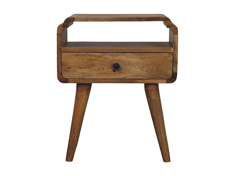 Artisan Furniture Massivholz Newton Oak-ähnlicher Nachttisch