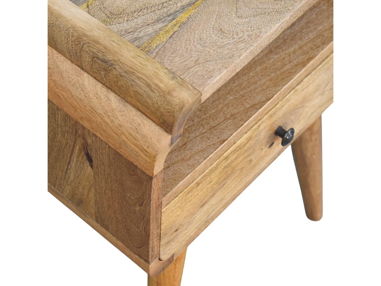 Artisan Furniture Bois massif Table de Nuit Newton Finition Chêne Clair