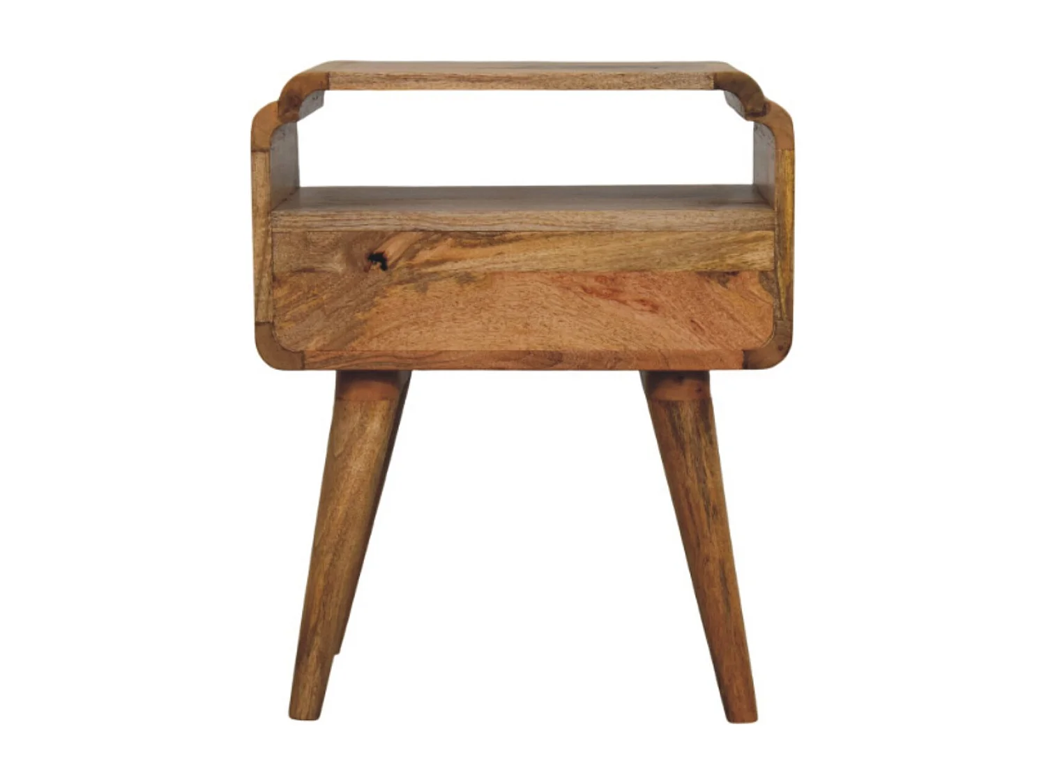 Artisan Furniture Bois massif Table de Nuit Newton Finition Chêne Clair