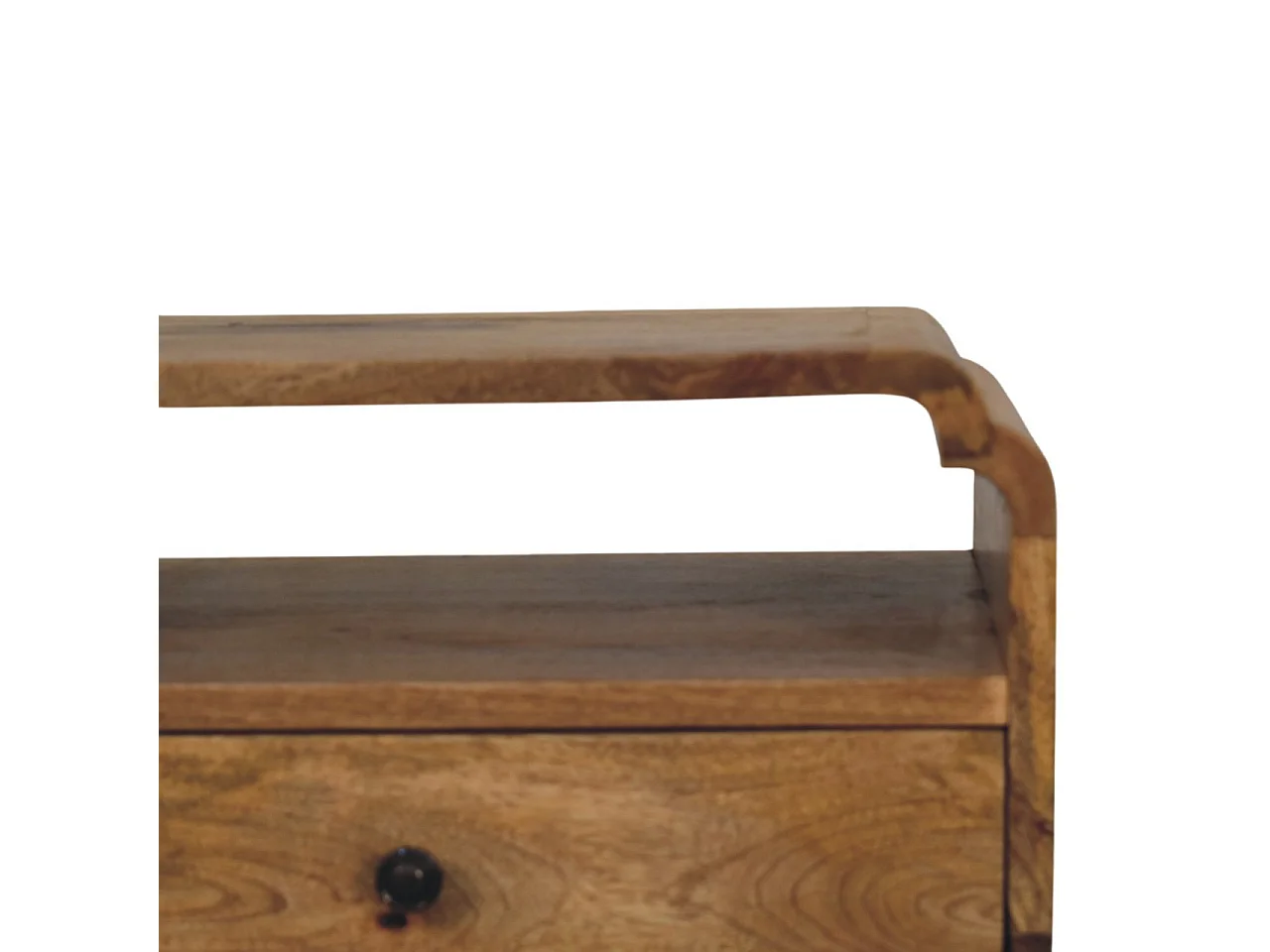 Artisan Furniture Bois massif Table de Nuit Newton Finition Chêne Clair