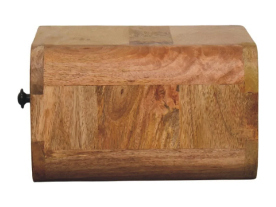 Artisan Furniture Massivholz Avora Mini Wand-Nachttisch aus Eiche mit 1 Schublade