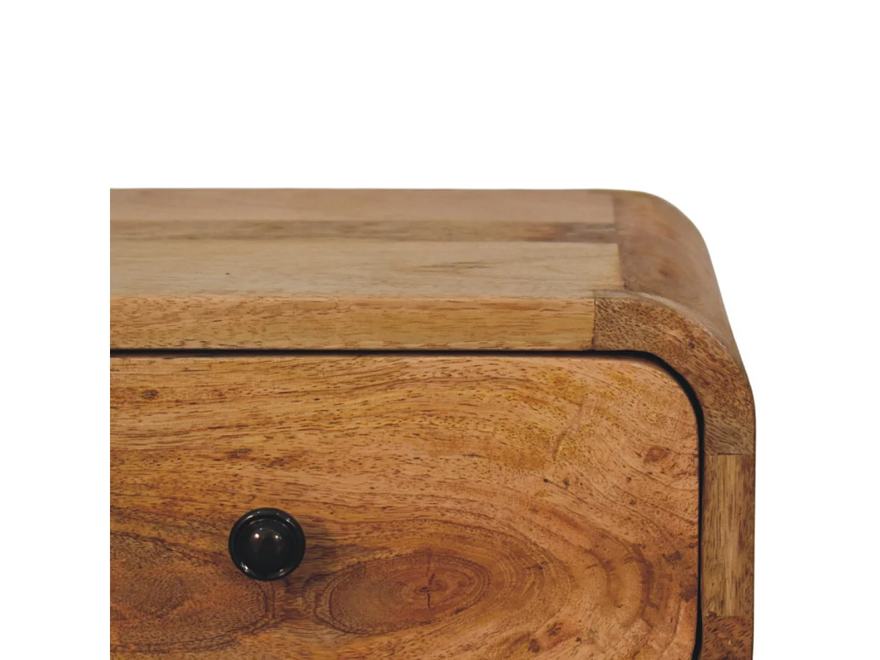 Artisan Furniture Bois massif Table de Nuit Murale Avora, 1 Tiroir, Finition Chêne Clair