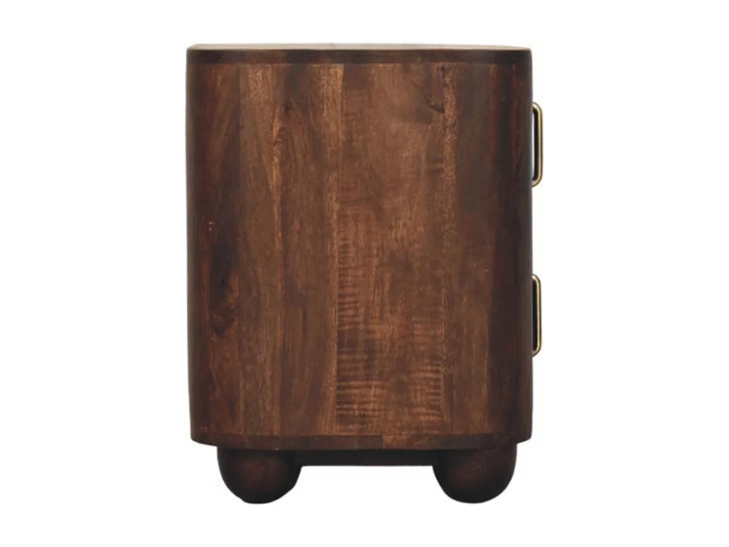 Artisan Furniture Massivholz Marlowe Nachttisch mit Riffelung