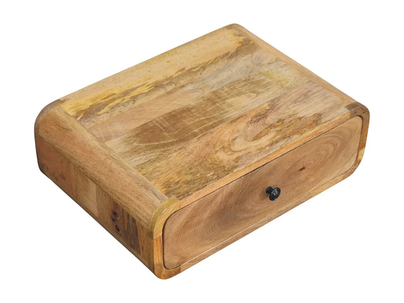 Artisan Furniture Massivholz Avora Wandmontierter Nachttisch aus Eiche mit 1 Schublade