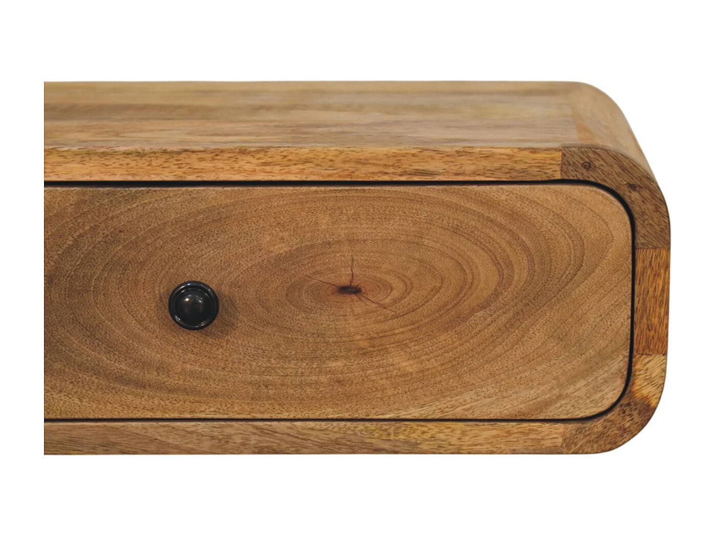 Artisan Furniture Massivholz Avora Wandmontierter Nachttisch aus Eiche mit 1 Schublade