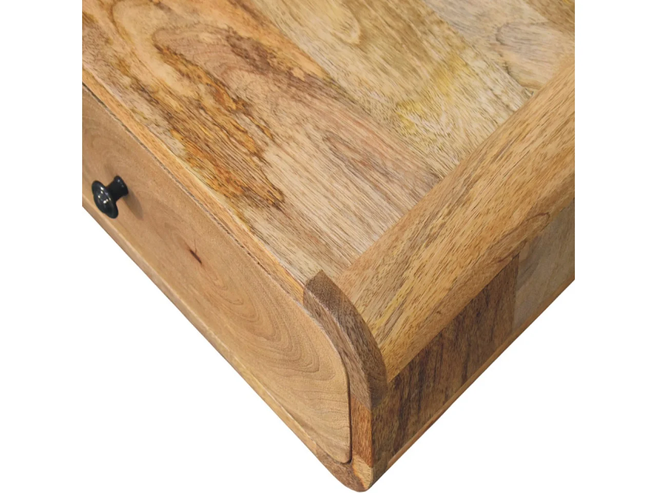 Artisan Furniture Massivholz Avora Wandmontierter Nachttisch aus Eiche mit 1 Schublade