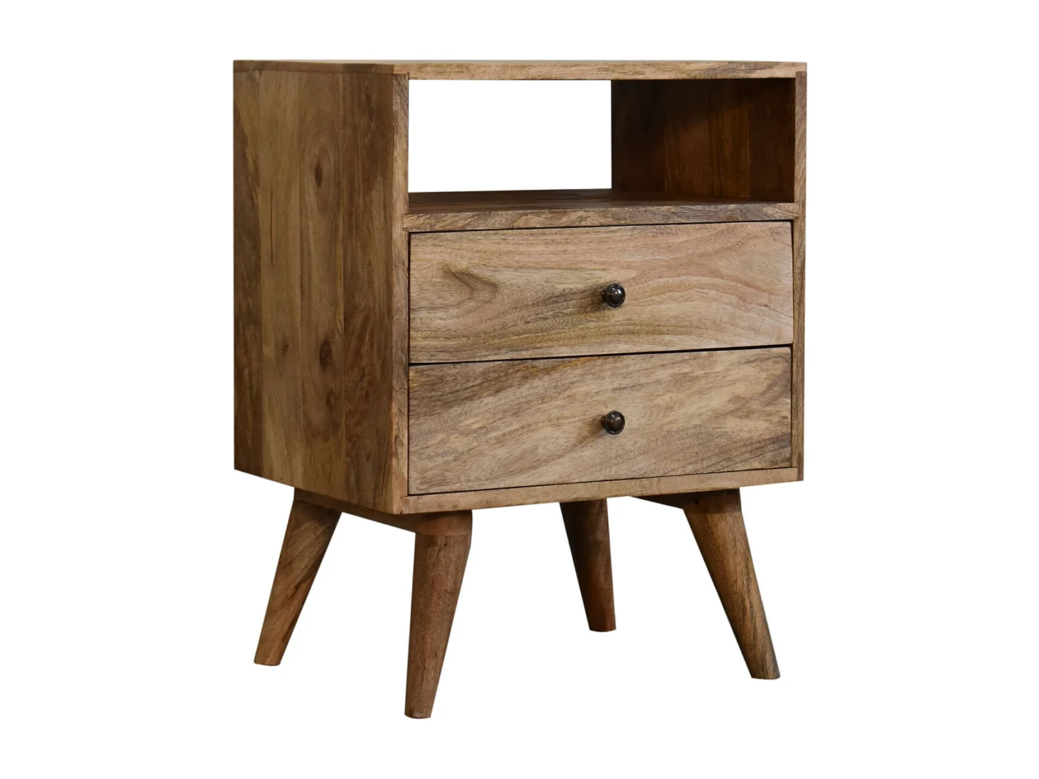 Artisan Furniture Massivholz Klassisches Bett aus Eichenholz