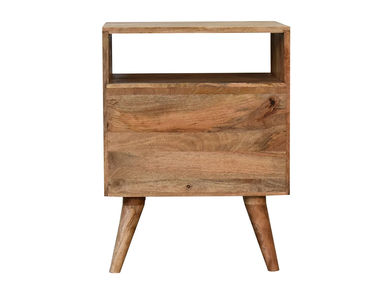 Artisan Furniture Lite drewno Klasyczna Szafka Nocna w Odcieniu Dębowym