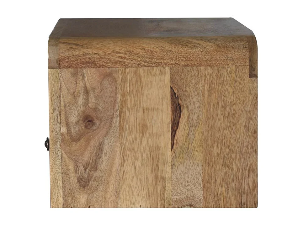 Artisan Furniture Bois massif Table de Chevet Suspendue Massif Finition Chêne Clair