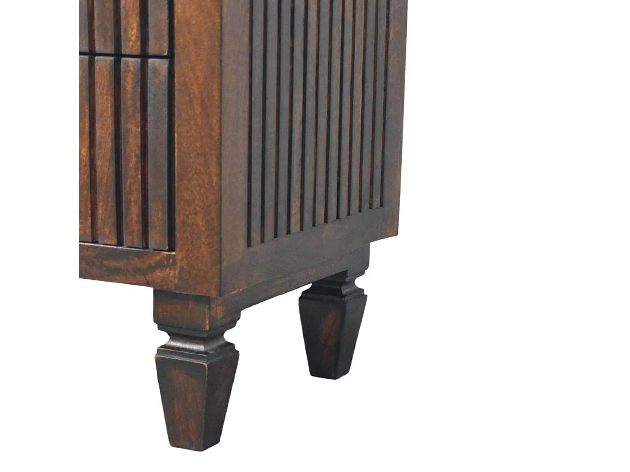 Artisan Furniture Massivholz Belmont Nachttisch mit zwei Schubladen