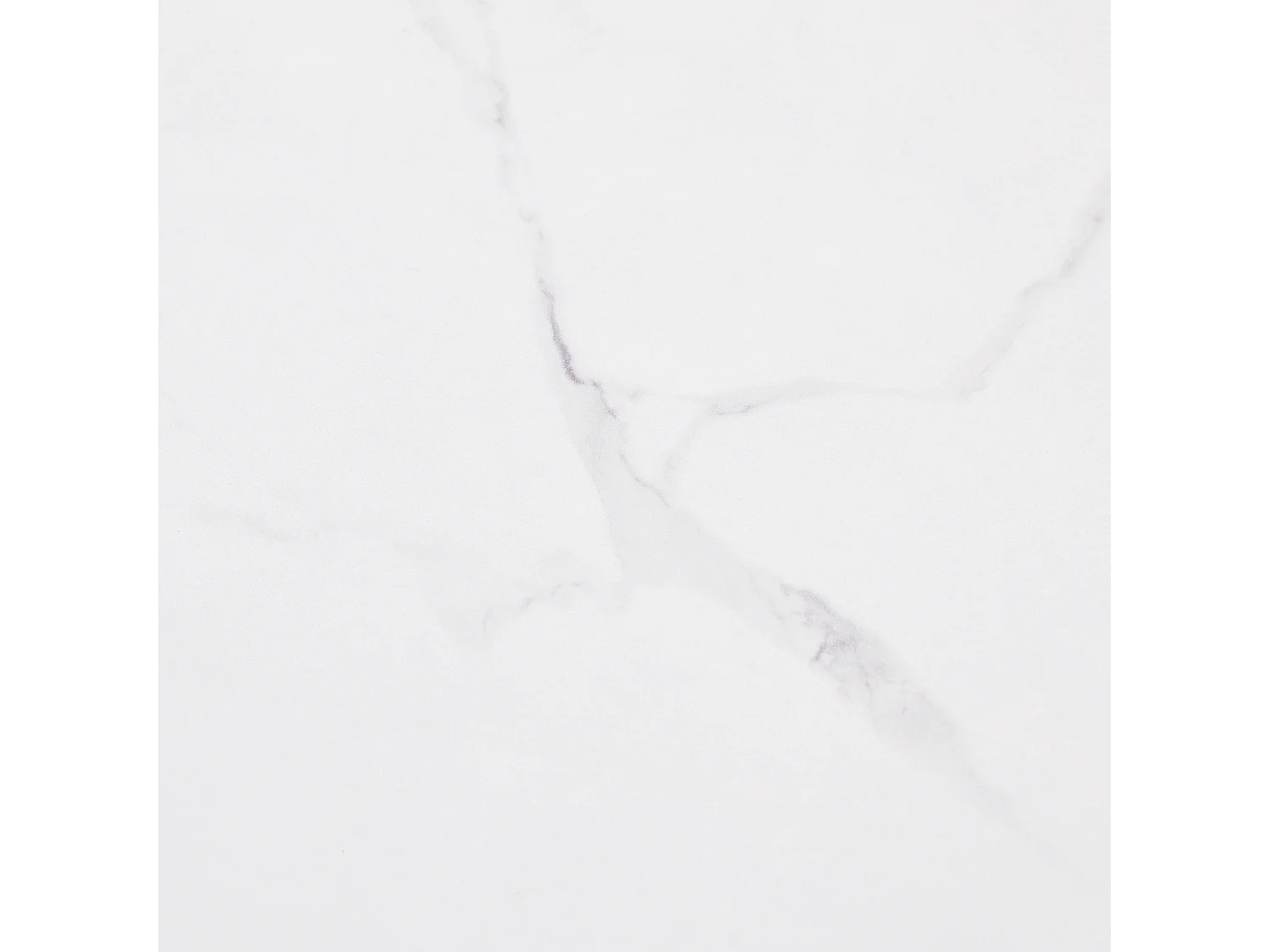 Zestaw obiadowy składający się z pięciu elementów - 1 stół + 4 krzesła welurowe - 140 x 75 x 75,5 cm - płyta MDF + metal - biały + szary