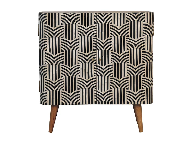 Artisan Furniture Bois massif Buffet Edessa à Incrustations d’Os