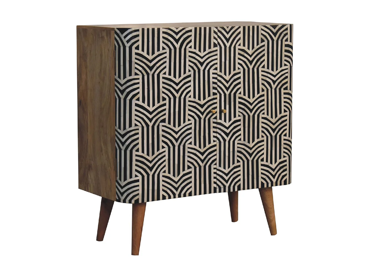 Artisan Furniture Legno massello Armadio con intarsi in osso Edessa