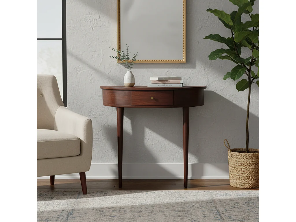 Artisan Furniture Bois massif Console Murale sans Dossier en Châtaignier