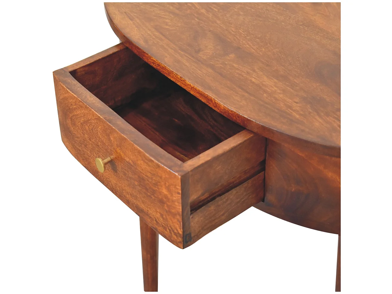 Artisan Furniture Bois massif Console Murale sans Dossier en Châtaignier